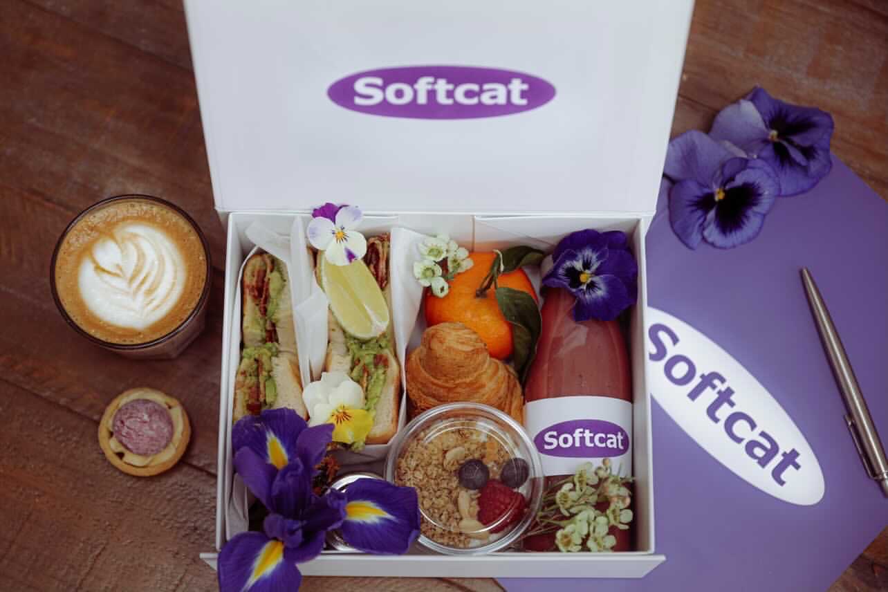 Image of branded Grazing Box for Softcat by Flourish Grazing Events